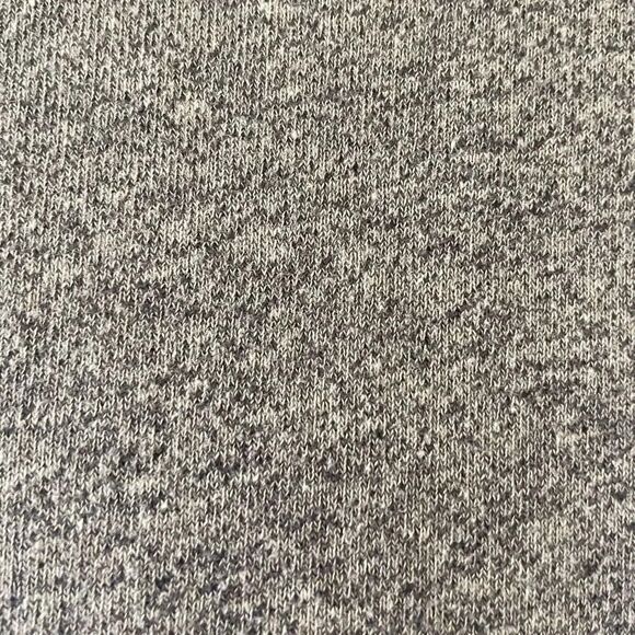 Jolie Heather Gray White Embroidered Ruffled Sleeves SZ L/XL # 1537 - Picture 8 of 12